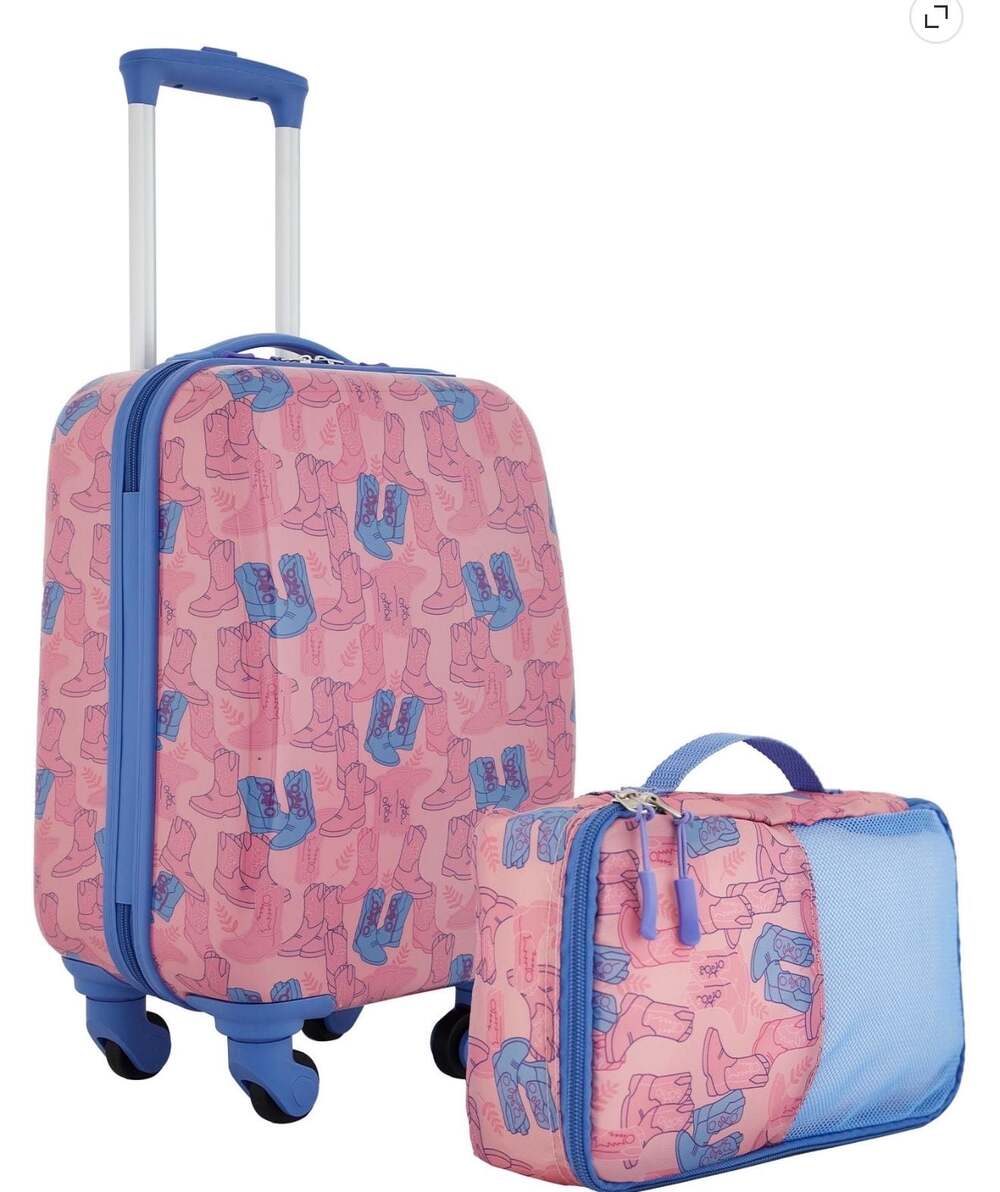 Wrangler] 2-Piece Rolling Luggage Set – ,